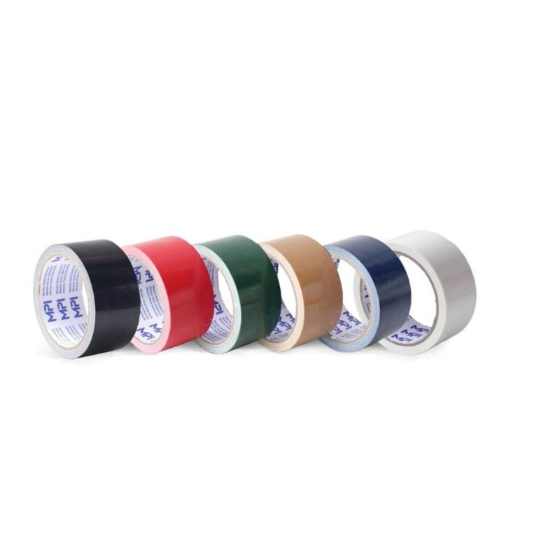 

Lakban Kain Cloth Tape Warna Warni MPI 48mm x 8m Harga 1 Dus