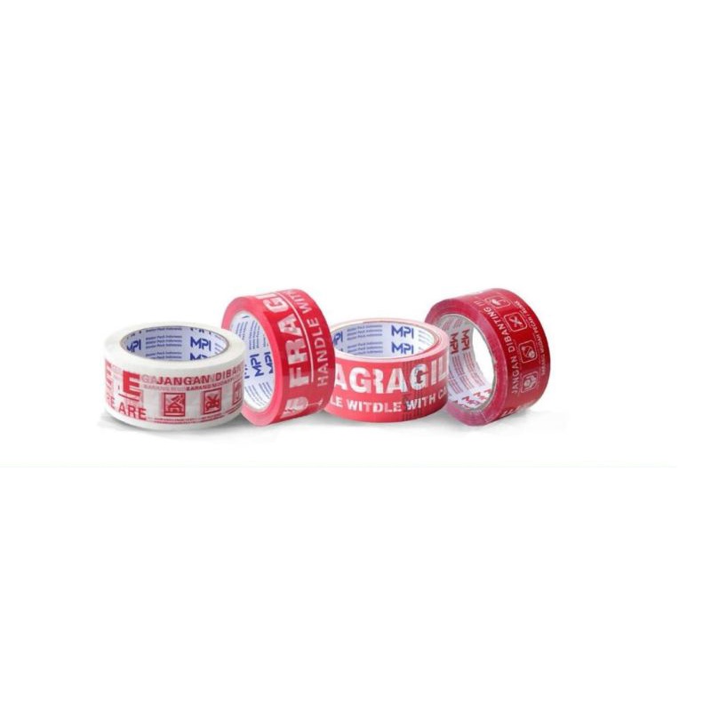 

Lakban Fragile MPI 48mm x 100 yard x 45 mikron Harga 1 Dus