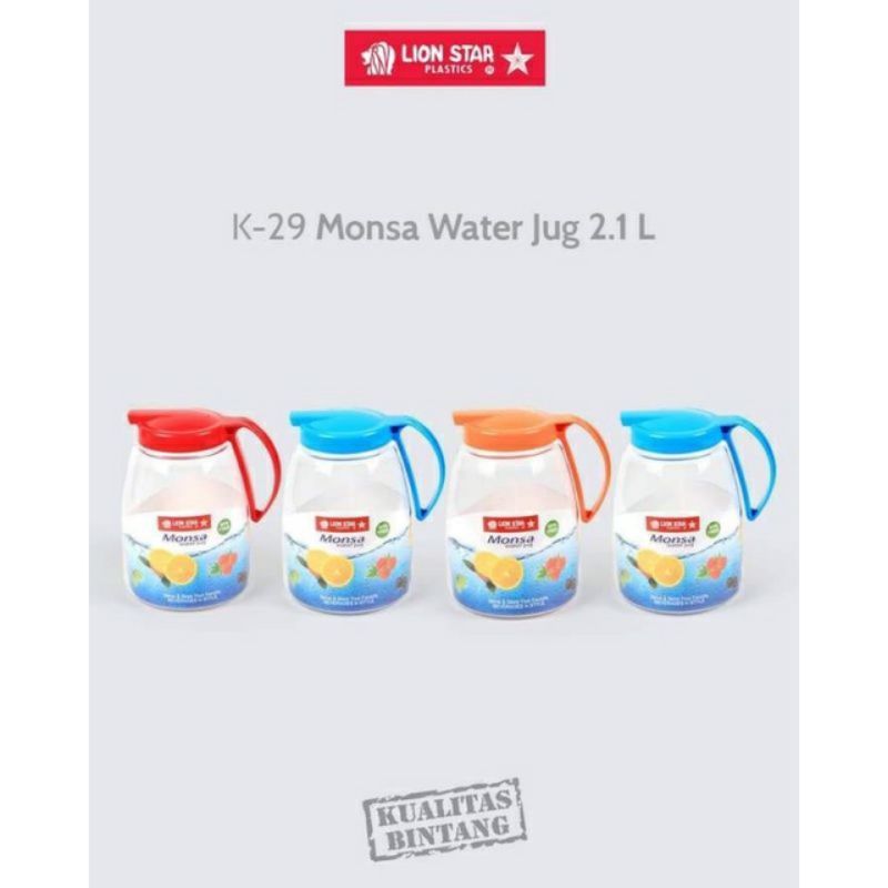 Teko Gagang Plastik Monsa lion star