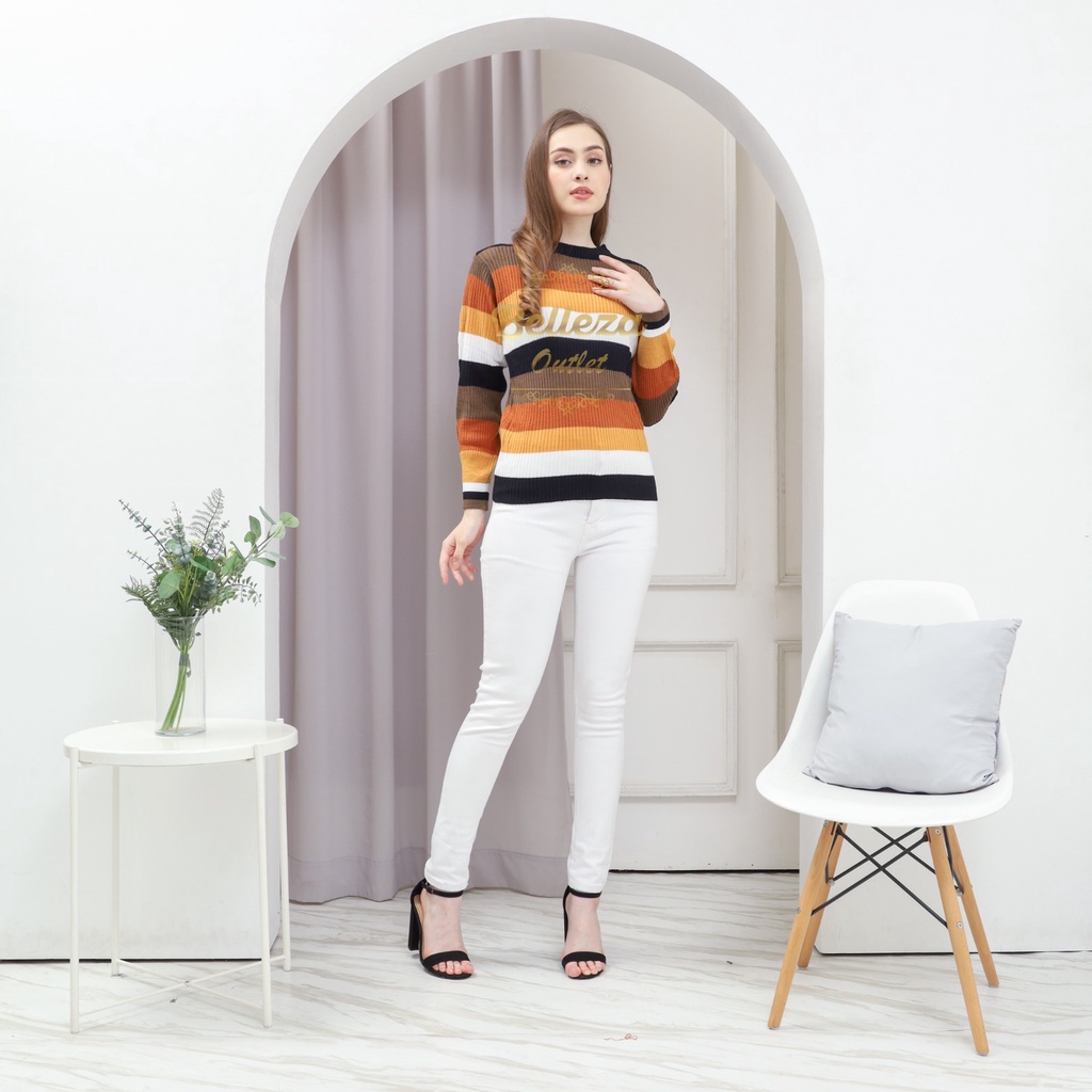 Belleza outlet baju rajut Cardigan rajut atasan wanita Summerly Sweater