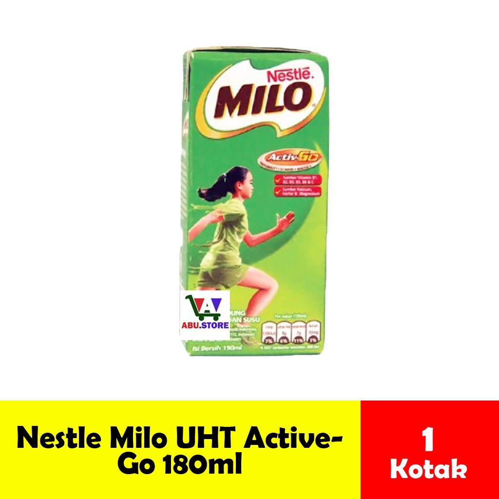 

Susu Milo Kotak Activ Go UHT Chocolate Kemasan besar