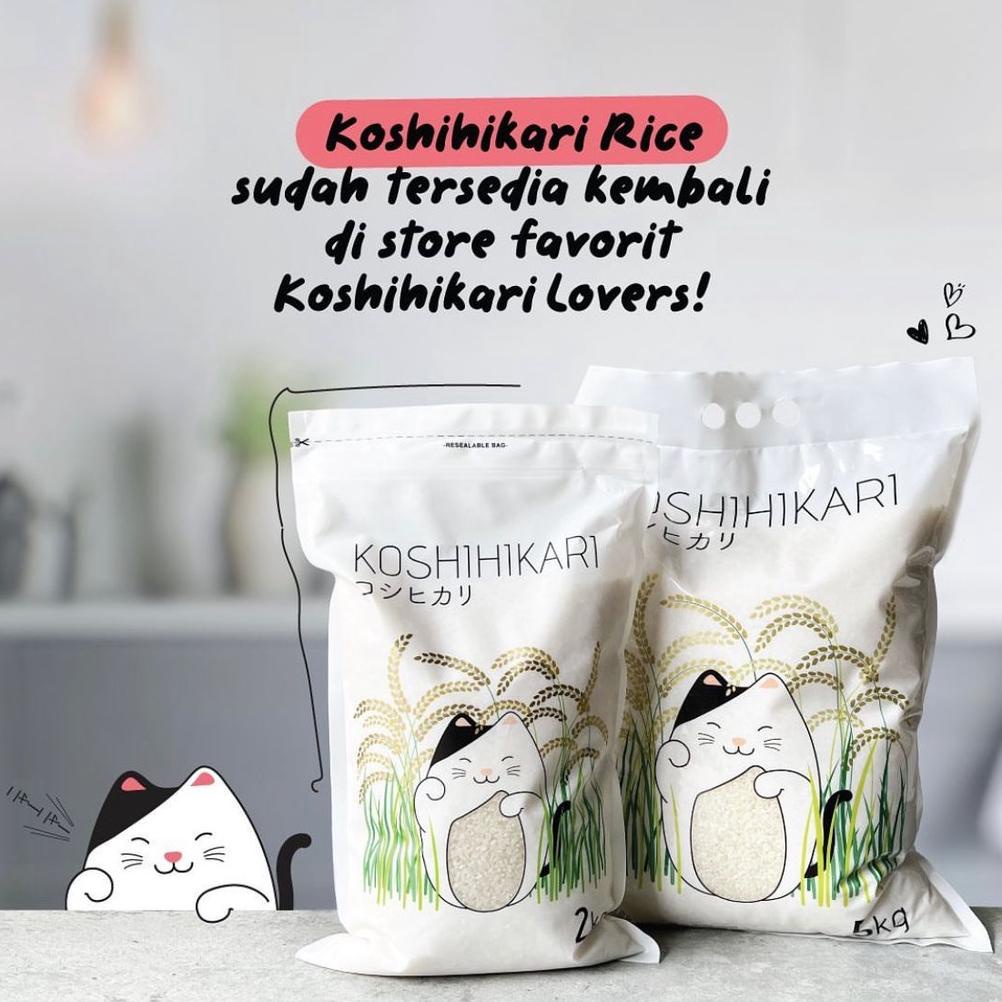 

Koshihikari Rice 5kg - Beras Jepang Mpasi - Beras Mpasi - Beras Sushi - Beras Pulen