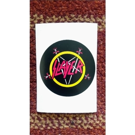 STIKER ROCK BAND SLAYER