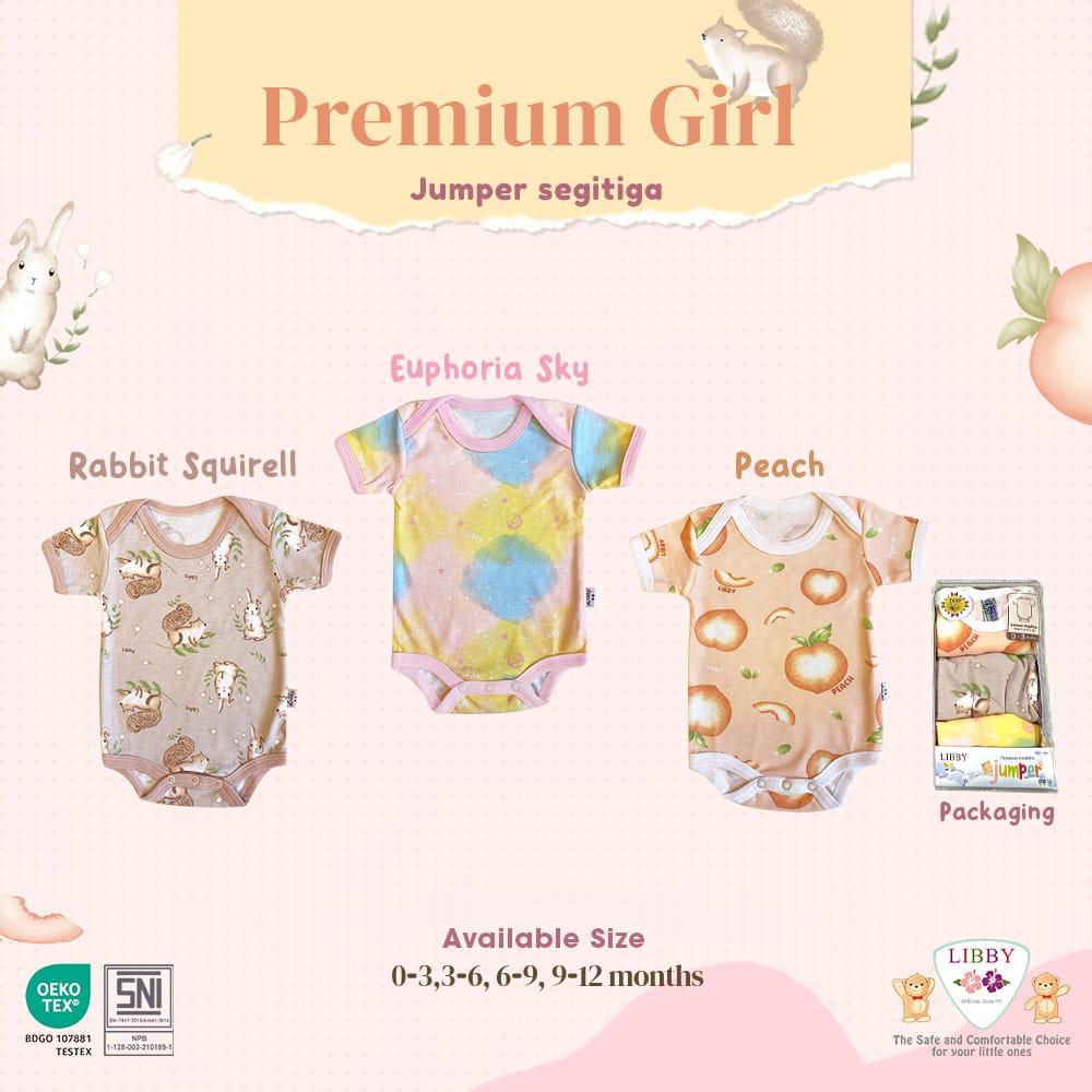 Libby Premium Jumper Segitiga Boy &amp; Girl / Jumper Bayi