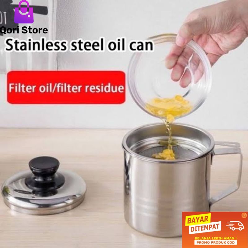 Oil Pot Sinda Stainles / Saringan Fryer Sinda / Tempat Minyak Sinda - Aceh - Qori Store Indonesia