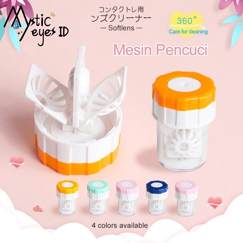 MYSTICEYES Alat Cuci Softlens / Mesin Pencuci Softlen (Dikirim dengan warna random)