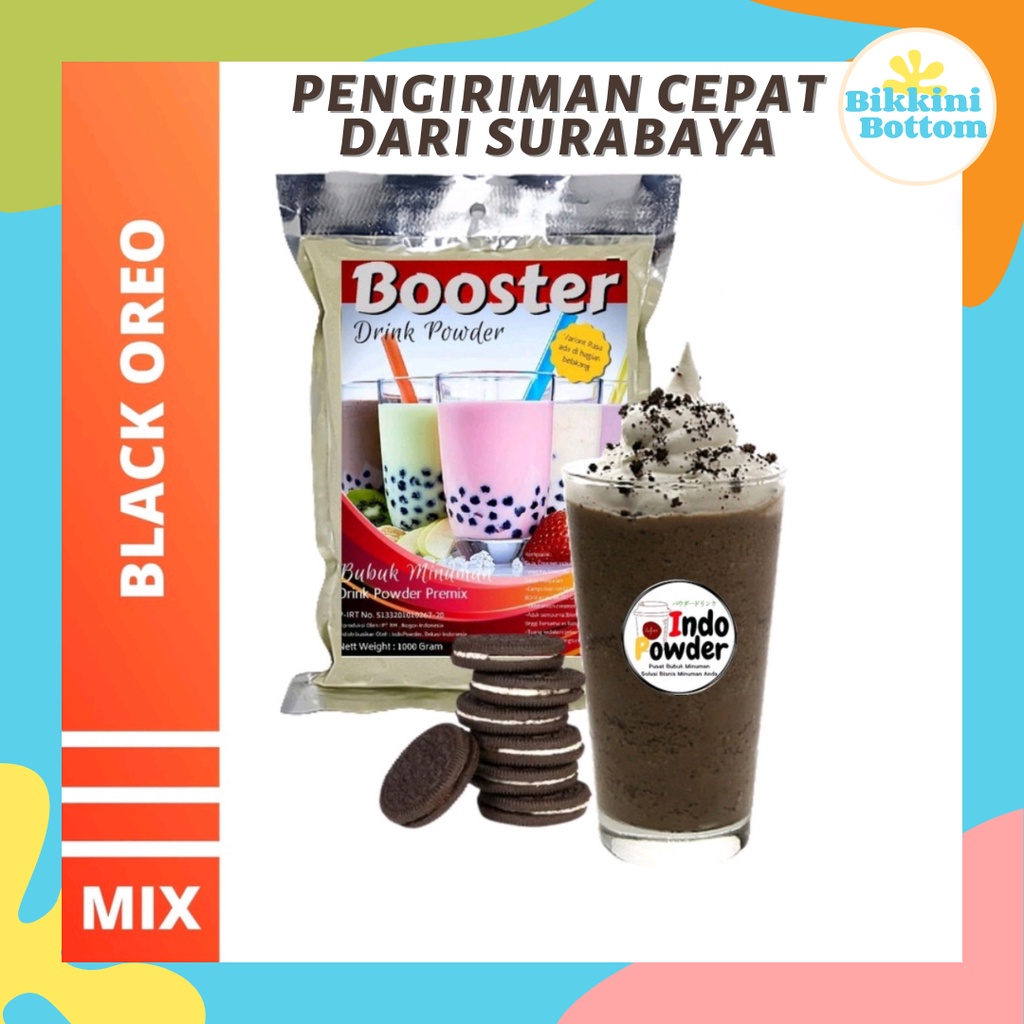 Bubuk Minuman Rasa Black OwREO 1 Kg / Bubuk rasa OwREO 1 Kg / OwREO bubuk / Powder Drink Rasa Owreo