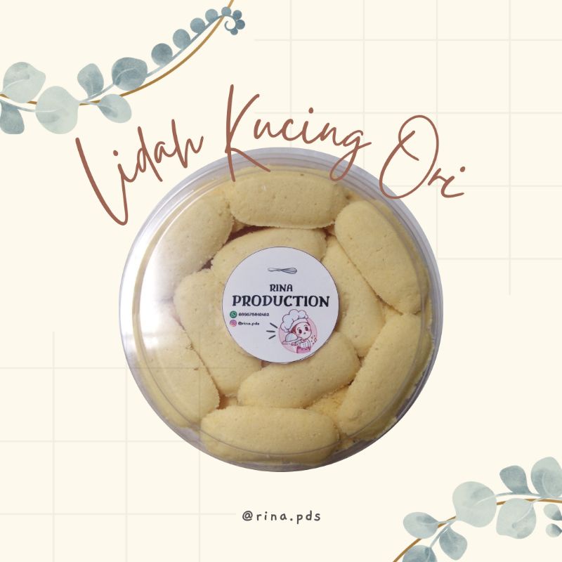 

Lidah Kucing Kue Kering Lebaran Termurah