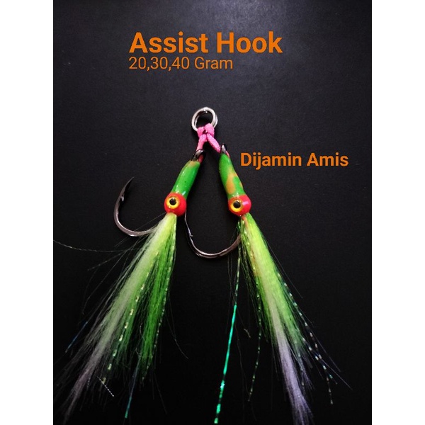Assist Hook Gid Untuk Metal Jig Micro Jig 20-40 Gram