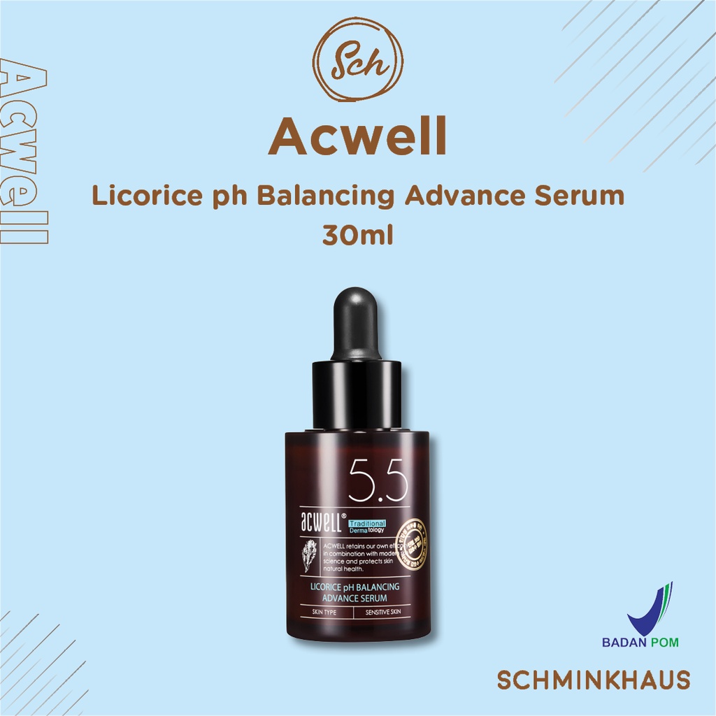 [BPOM] ACWELL Licorice ph Balancing Advance Serum 30ml