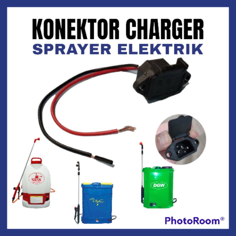KONEKTOR CAS SPRAYER / LUBANG CAS SPRAYER / COLOKAN CAS SPRAYER / KONEKTOR CAS TANGKI / SPRAYER ELEK