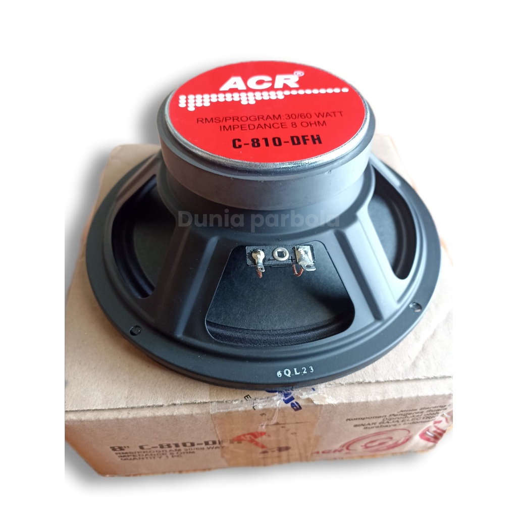 SPEAKER ACR 8 INCH 810 30/60 WATT 8 OHM