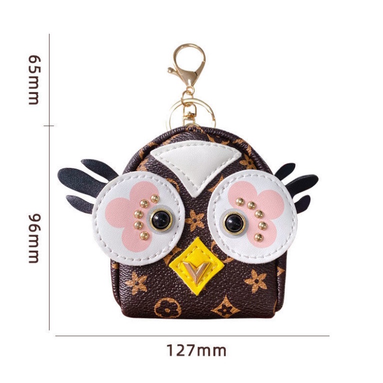 Dompet Mini Koin Gantungan Tas Mini Owl Aksesoris Bag Serbaguna KC-009