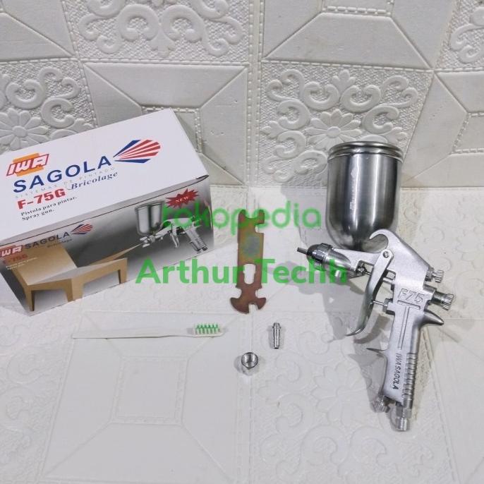 Spray Gun Sagola F75 Tabung Atas