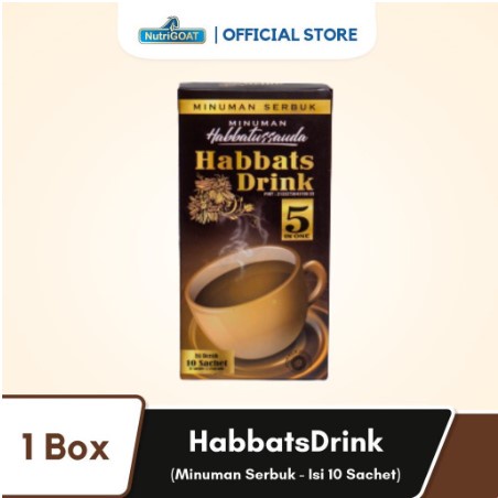 

Habbats Drink Isi 10 sachet 24 gram - Minuman Instan Habbatussauda