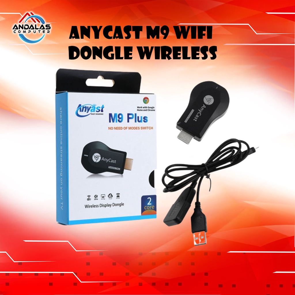 Anycast M4 Plus Dongle HDMI USB Wireless HDMI Dongle Wifi Reciver HP TO TV 1080P