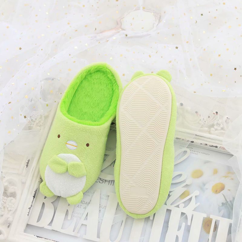 SANDAL RUMAH SUMIKKO GURASHI SHIROKUMA TONKATSU PENGUIN EBI FRY TOKAGE NEKO SEPATU KAMAR