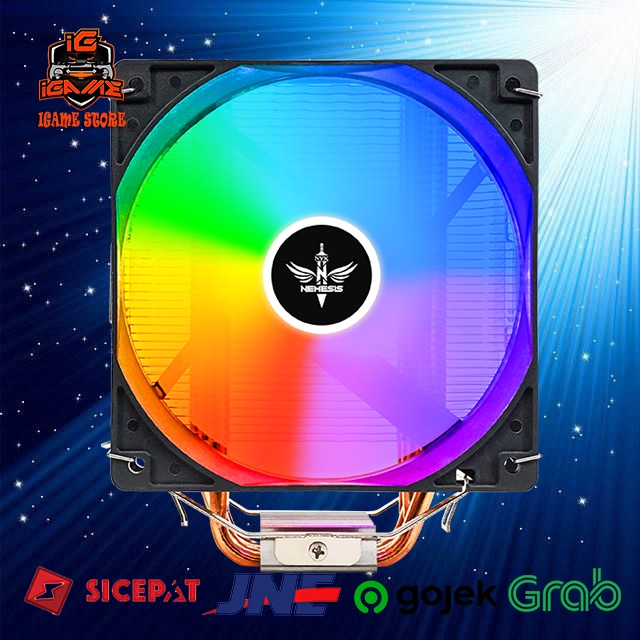 NYK Nemesis SKYWRATH F10 RGB CPU Cooler NAMPOLL