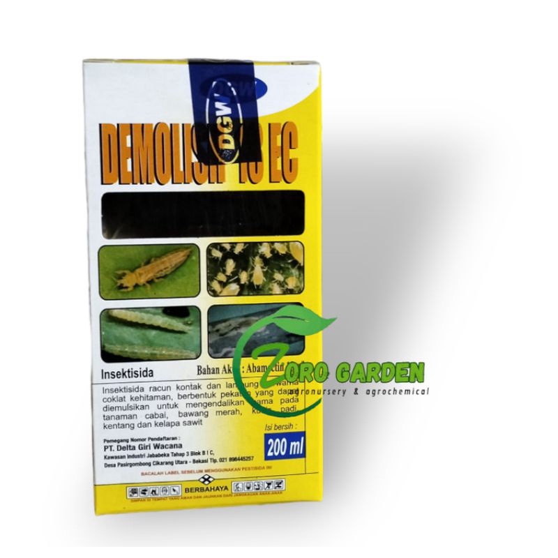 DEMOLISH 18EC ISI 200ML INSEKTISIDA ABAMEKTIN