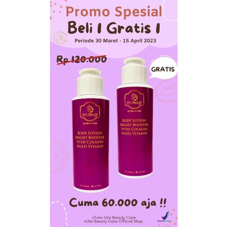 PROMO HANDBODY UBC BELI 1 GRATIS 1