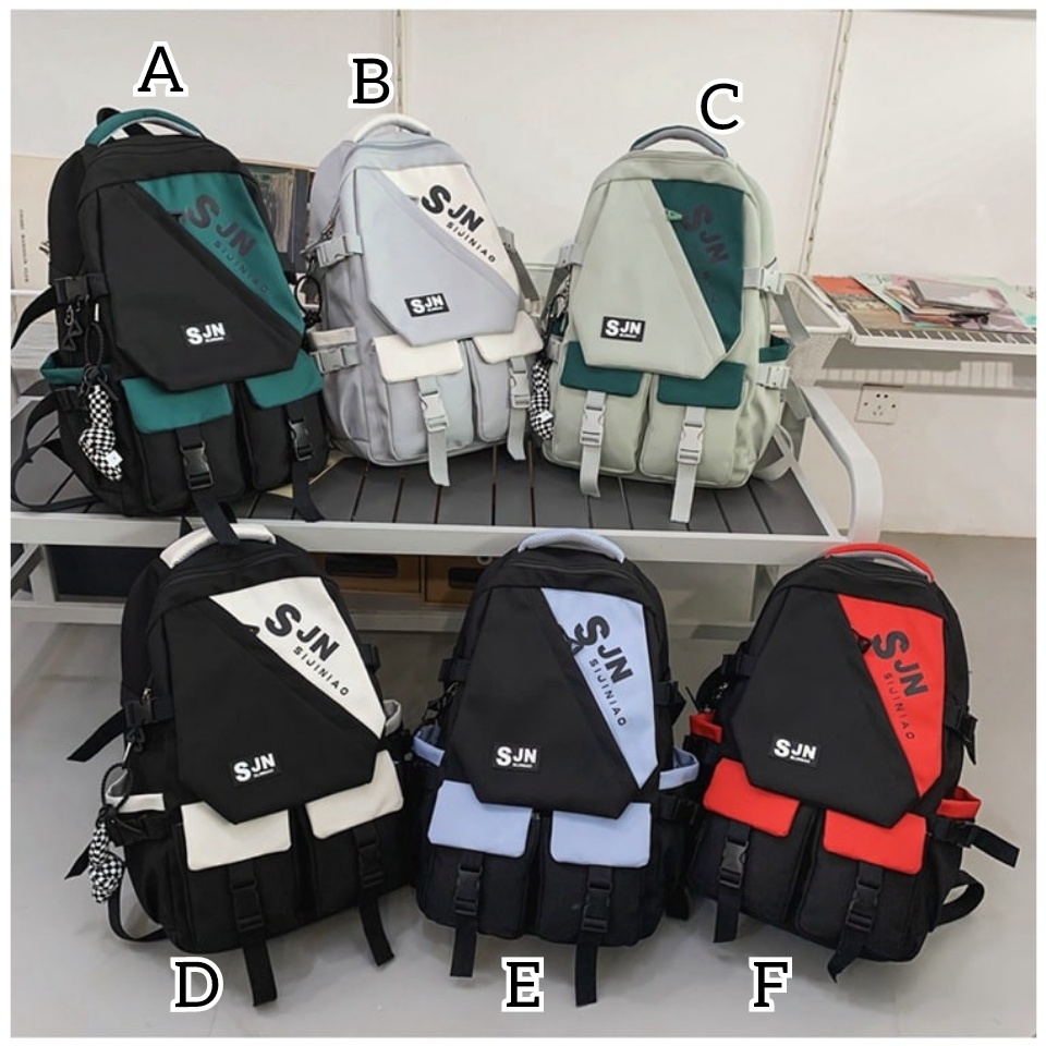 Tas Ransel Remaja/Tas Sekolah/Korean Backpack SJN SIJINIAO BAG950