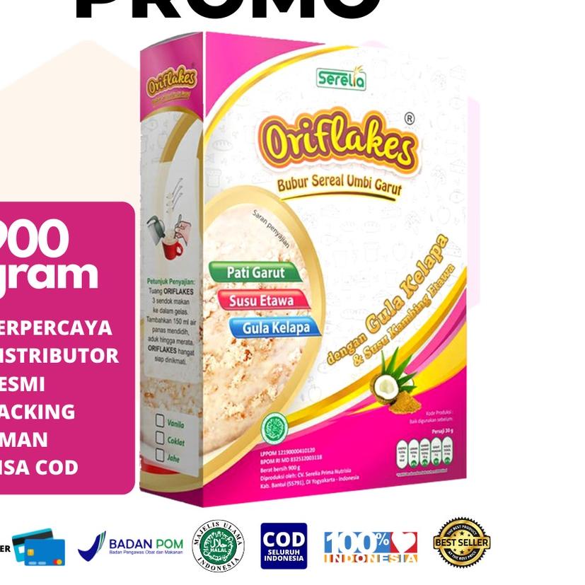 

PROMO⭐-Oriflakes Gastro Maag Asam Lambung 900 GR