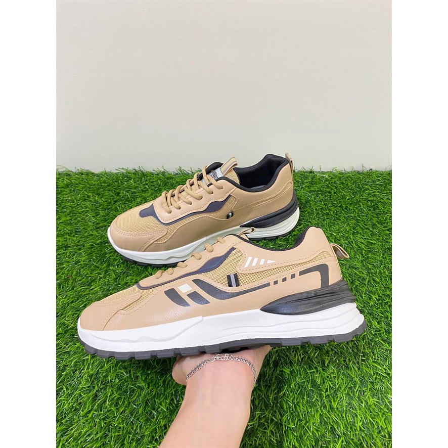 [OOS] Sepatu Sneakers Pria Fashion Trendy Warna Cakep Kualitas Buat OOTD Kualitas Import Premium -355