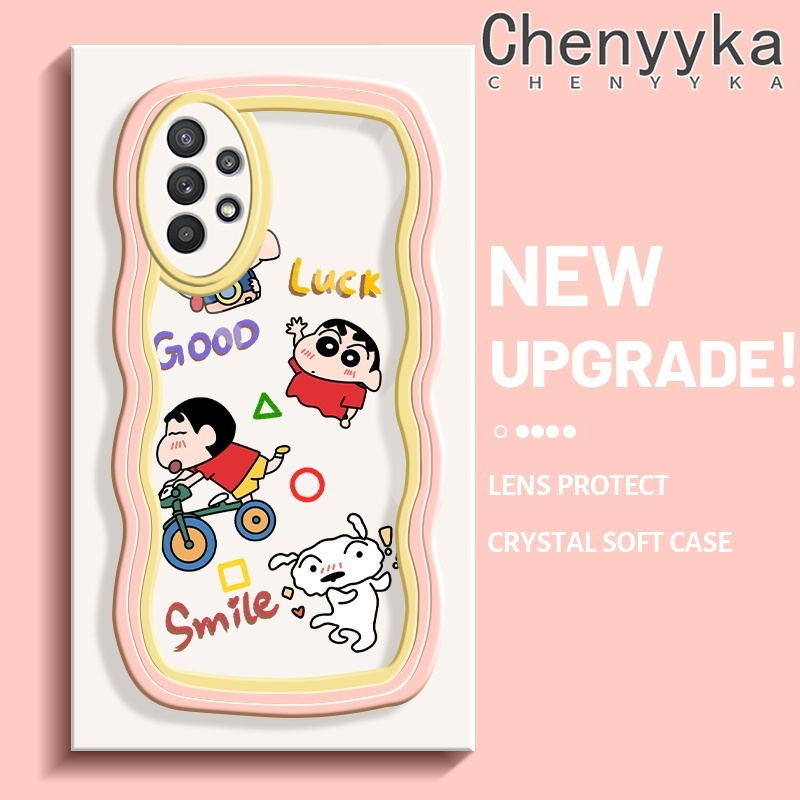 Untuk Samsung galaxy A32 4G A32 5G A33 5G M32 5G Casing Mini Kartun Caryon-Chin Chan Patten Indah Kr