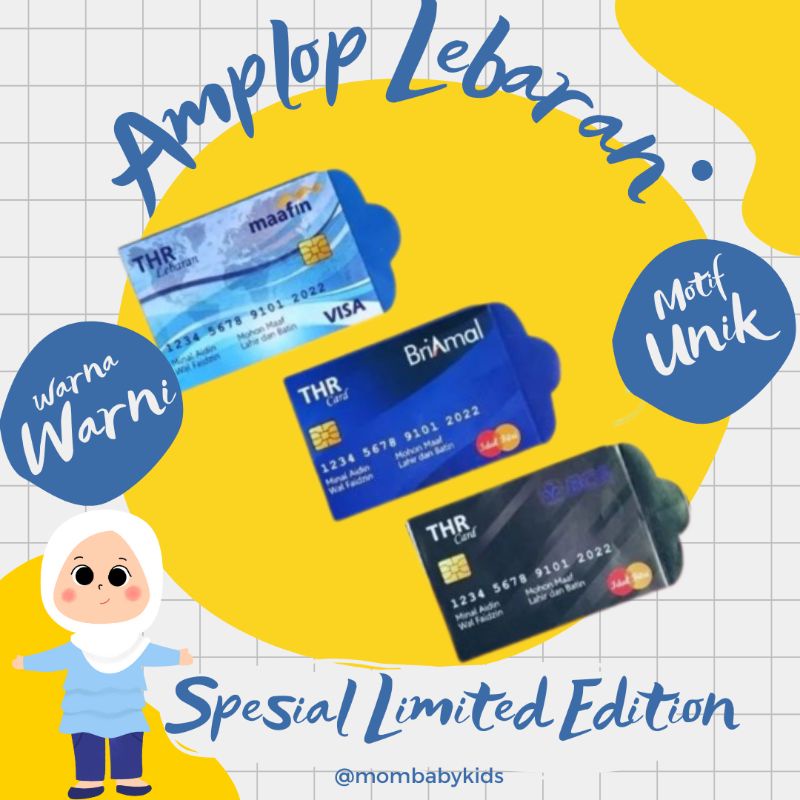 

AMPLOP LEBARAN ATM TERBARU 2023 ISI 10 PCS AMPLOP IDUL FITRI