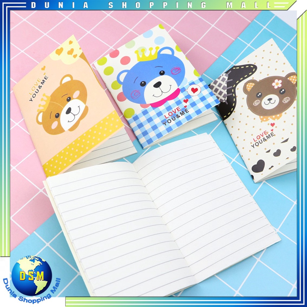 

DSM Buku Tulis Mini Motif Kartun Note Book Mini Cartoon Mini Book Notepad Karakter Buku Tulis Memo Kecil