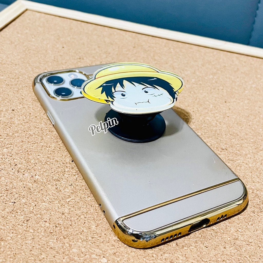 Pop socket griptok anime phone holder anime one piece luffy zoro sanji iring