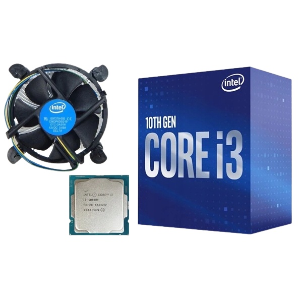 Pc Intel Core I3 10100F Gen10 Ram 8GB DDR4 VGA 2GB SSD 256GB Siap Pakai Murah GARANSI 1 TAHUN