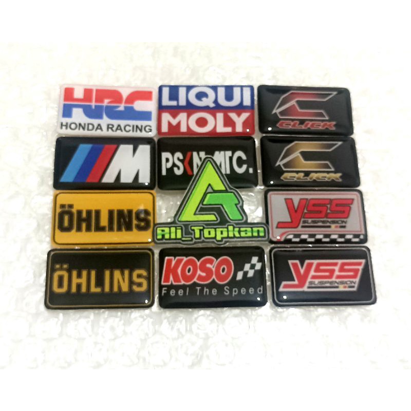 Emblem timbul Variasi Cover Sensor Vario125 150