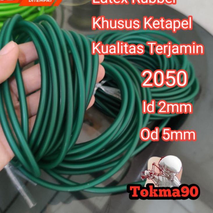 ✨ 7.7  Karet Tabung Ketapel Ikan 5mm Slingshot Latex Rubber 2050 Best Quality Grade A