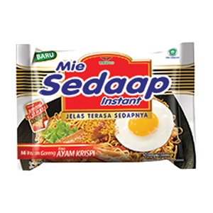 

SEDAAP MIE MIE INSTANT GORENG AYAM KRISPI PCK 88g