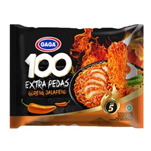 

GAGA MIE GORENG 100 EXTRA PEDAS JALAPENO PCK 85gr