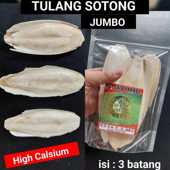 ~@~@~@~@] Tulang Sotong Cangkang Asinan Cumi Jumbo untuk Burung