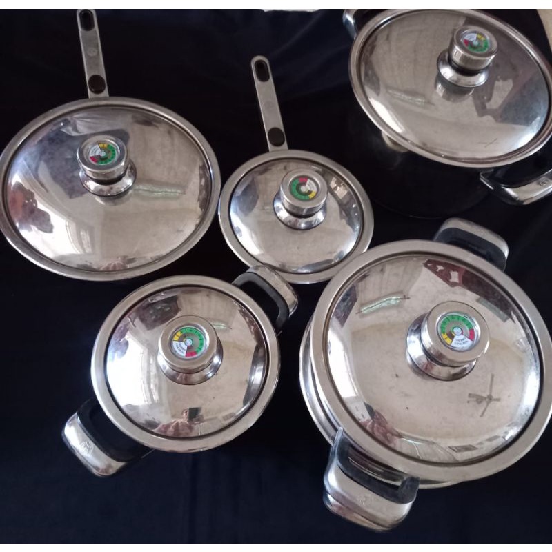 PANCI SOLINGEN GGS MADE IN GERMANY 7in 1/ Panci Solingen panci wok kukusan panci jerman stainless st