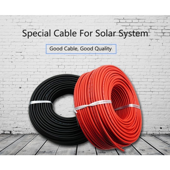 Terlaris Solar Pv Cable 6 Mm 1X6Mm Uv Resistance Kabel Plts
