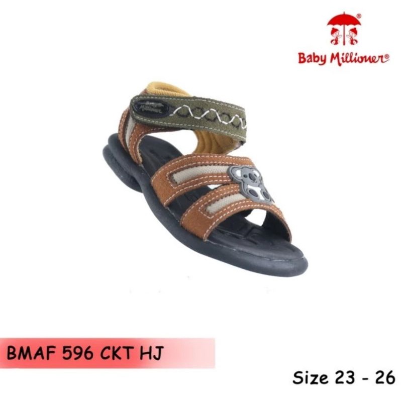 baby millioner sepatu sandal sendal fashion anak cowok laki cowo