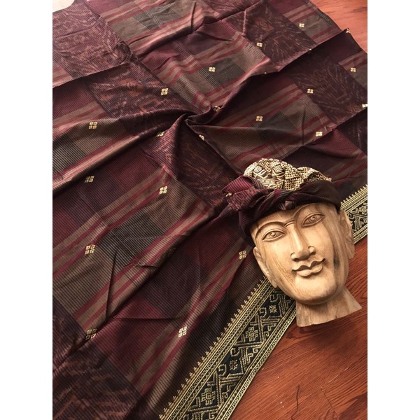 set saput udeng katun bordir,murah,halus