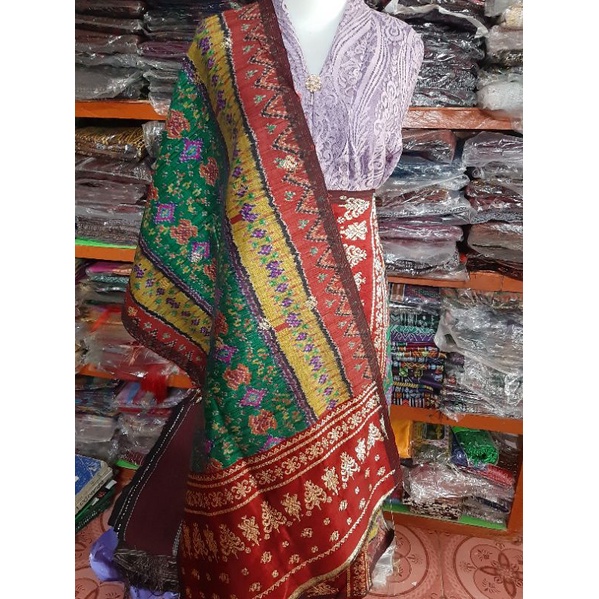 Songket Limar Antik Palembang Tenunan