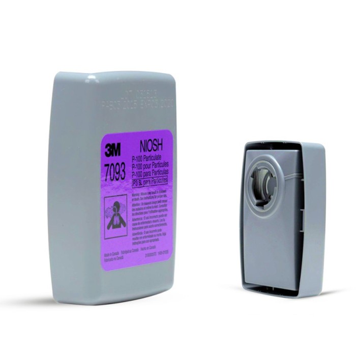 Terlaris Cartridge 3M 7093 P100 Original / 3M Respirator Cartridge Niosh