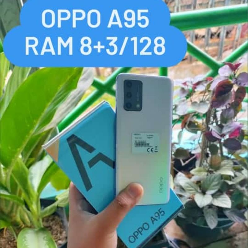 OPPO A95 - RAM 8/128 - SECOND GRADE A - FULLSET