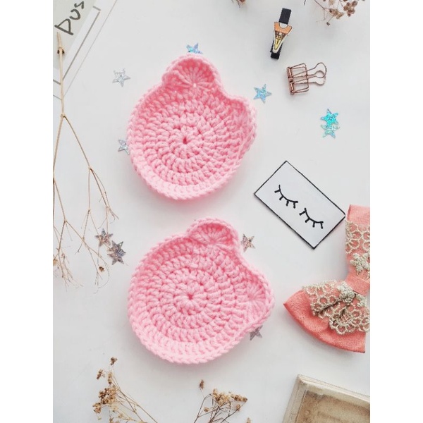 DIY Crochet Coaster Bear Kit - WITH TOOLS | Liely Crafter