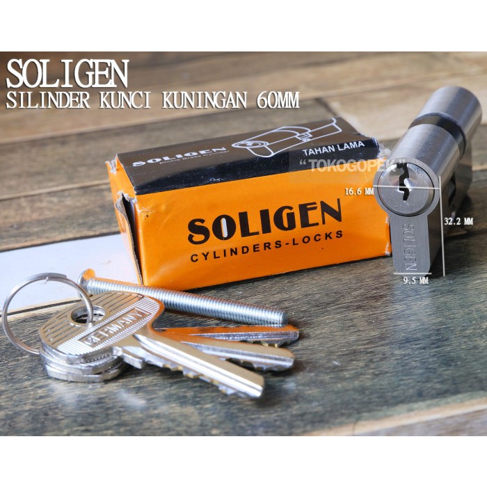 Terlaris Ferza High Security Cylinder 60Mm - Silinder Kunci