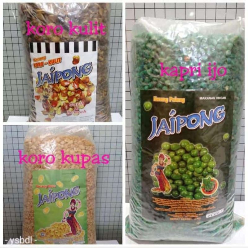 

Kacang Koro Kapri Jaipong Gurih 1 Kg