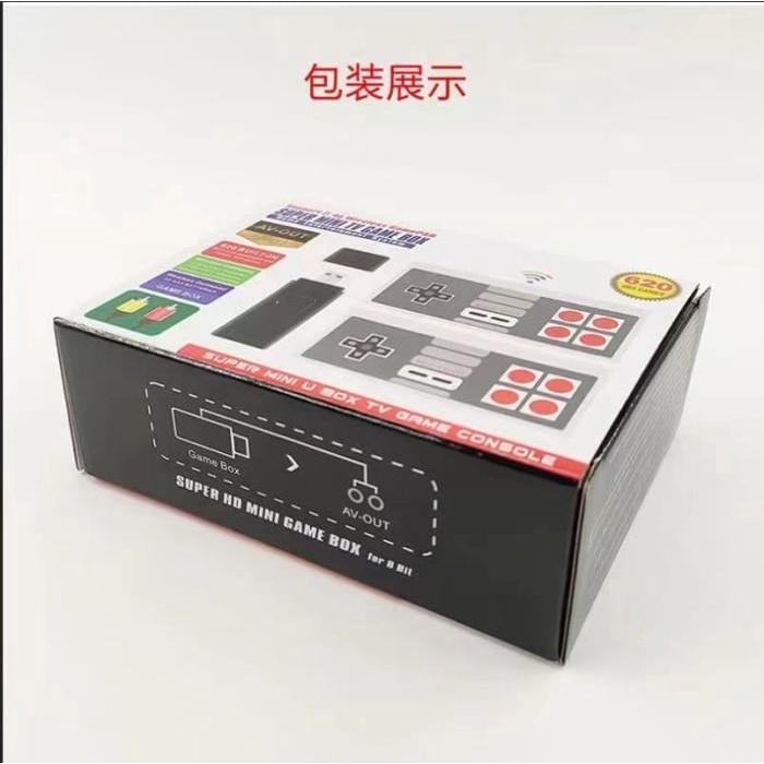 Super Mini Game Box / 8bit Mini U-box 620 Games Video Game Console