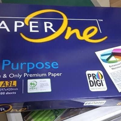 

Kertas A3 80 gram PaperOne Hvs putih