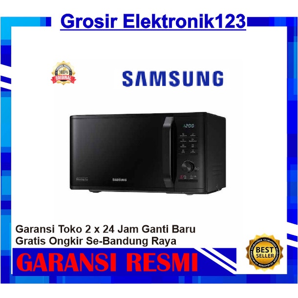 Terlaris Samsung Microwave Oven Grill 23 Liter Mg-23K3505Ak Mg 23K 3505 Ak